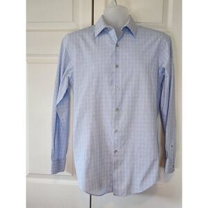 Van Heusen  blue plaid Shirt